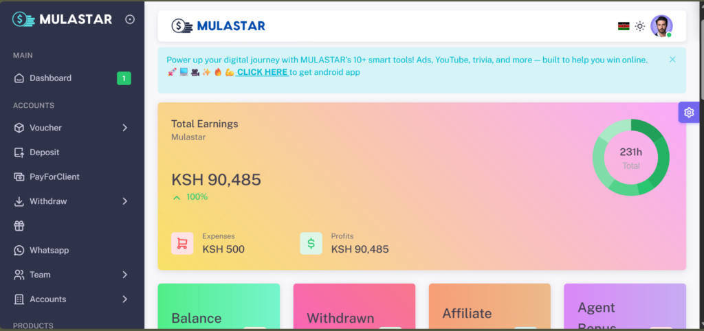MulaStar App